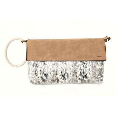 Bolso de mano con estampado de serpiente Tantrend