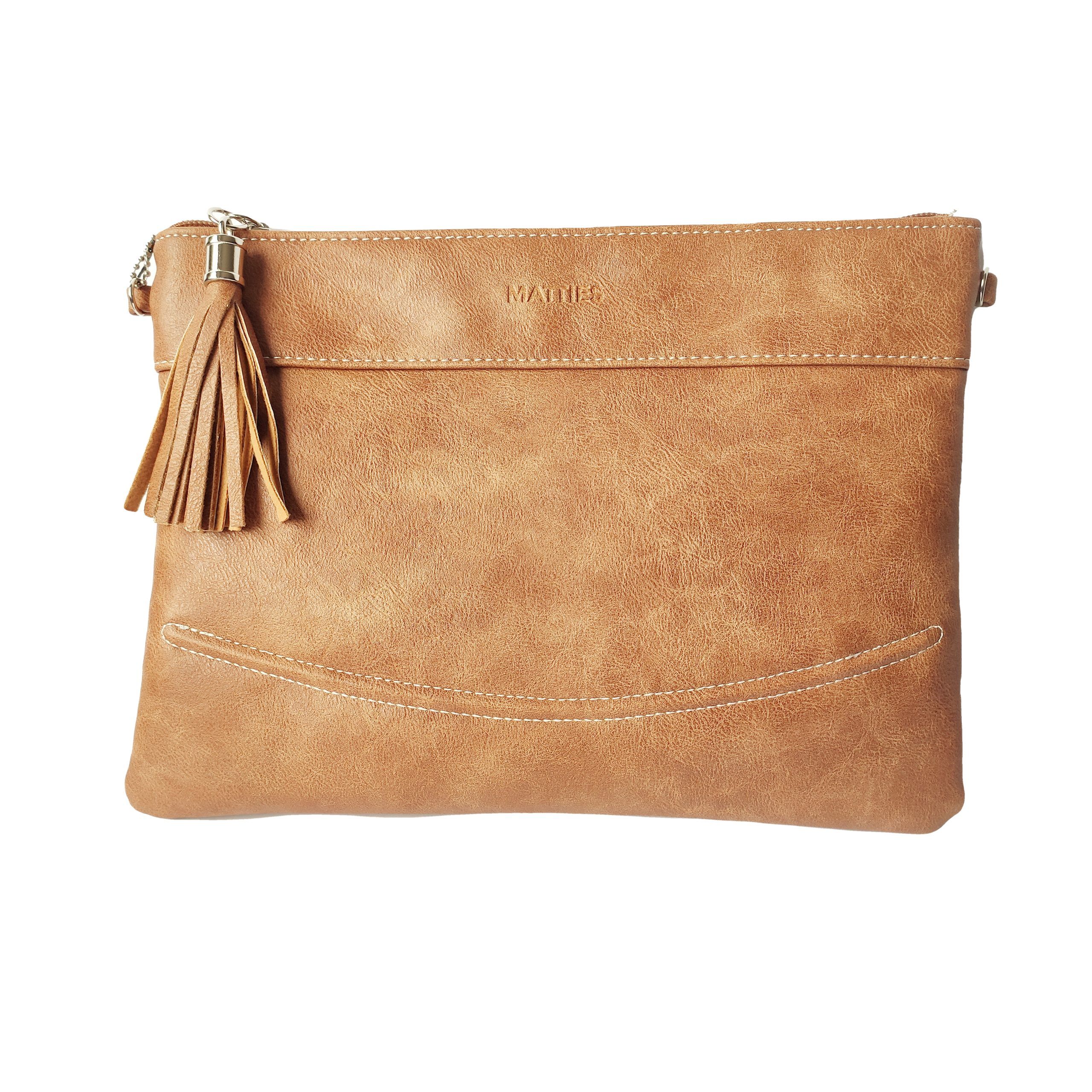 Bolso mano bandolera camel Matties 1844 Bolso mano bandolera camel Matties 1844