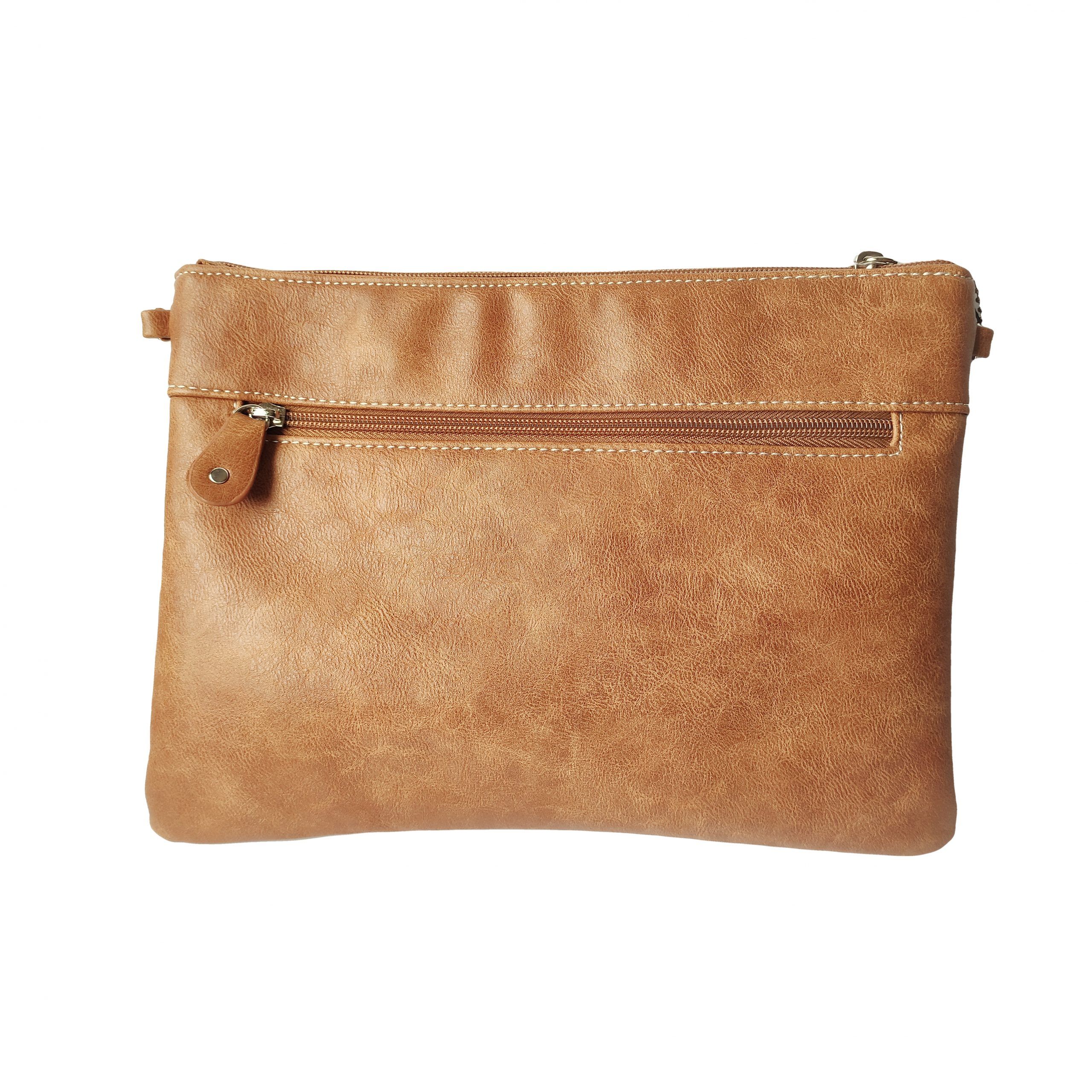 Bolso mano bandolera camel Matties 1844 trasera Bolso mano bandolera camel Matties 1844 trasera