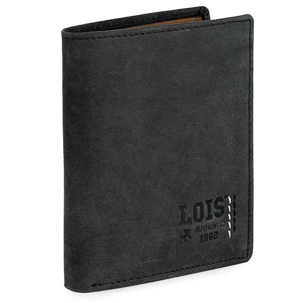 Cartera de hombre de piel de Lois 202820 negro