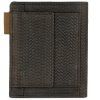 Cartera de hombre de piel marrón con monedero interior de Lois 202721 trasera