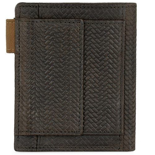 Cartera de hombre de piel marrón con monedero interior de Lois 202721 trasera Cartera de hombre de piel marrón con monedero interior de Lois 202721 trasera