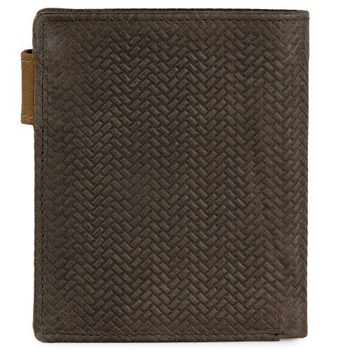 Cartera de hombre de piel marrón de Lois 202720 trasera Cartera de hombre de piel marrón de Lois 202720 trasera