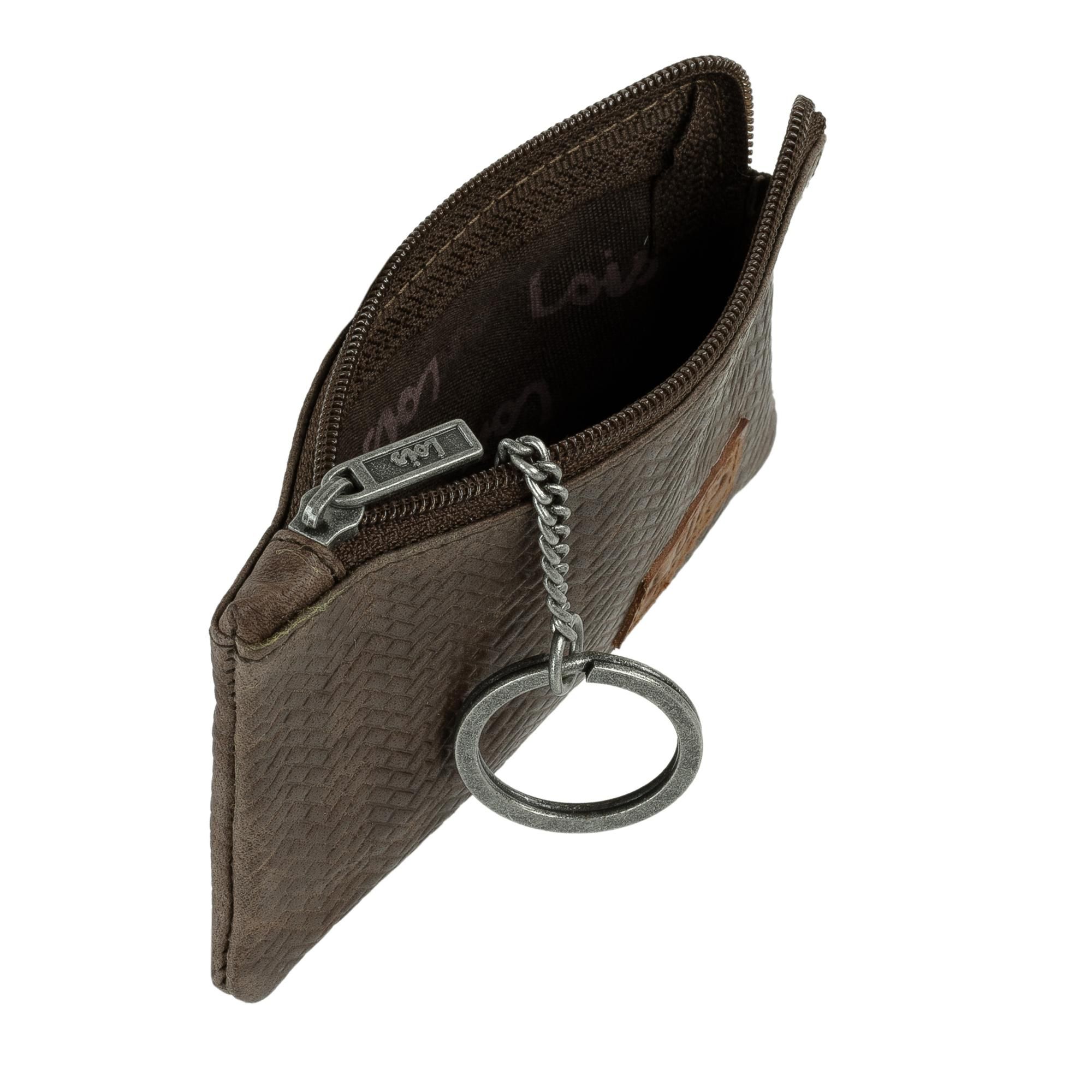 Monedero de piel con anilla de Lois 202702 interior