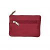 Monedero de piel de Gutiore granate Monedero de piel de Gutiore granate