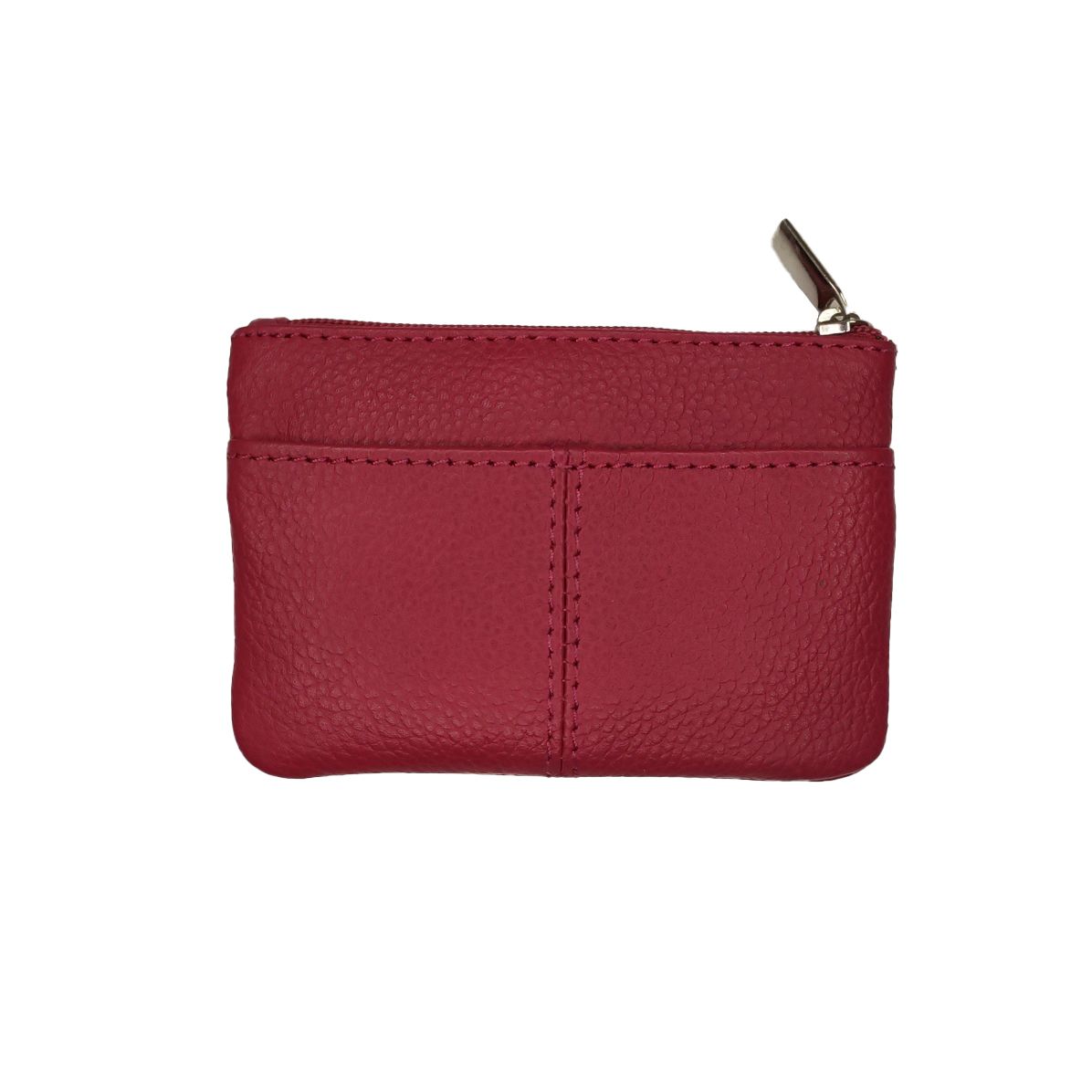Monedero de piel de Gutiore trasera granate Monedero de piel de Gutiore trasera granate