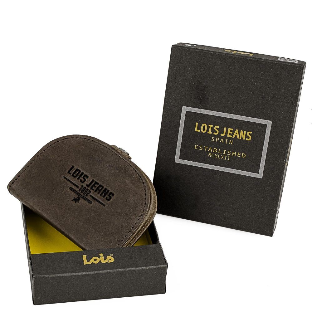 Monedero de piel de Lois 202289 detalle caja