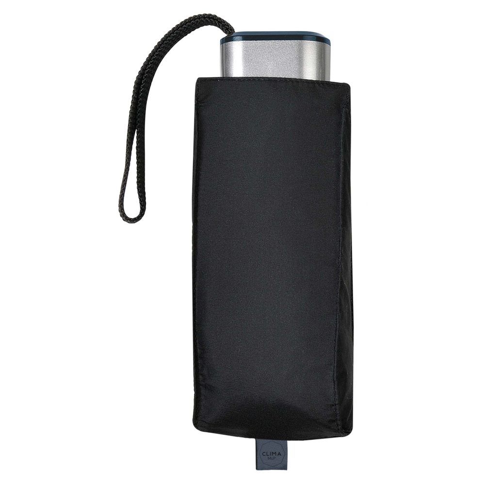 Paraguas plegable de hombre mini en color negro de M&P azul