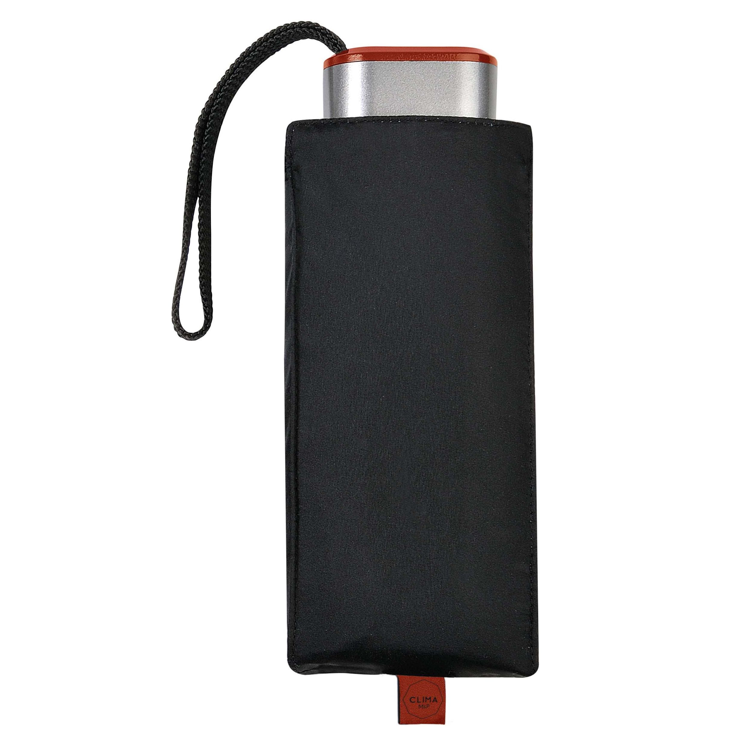 Paraguas plegable de hombre mini en color negro de M&P teja