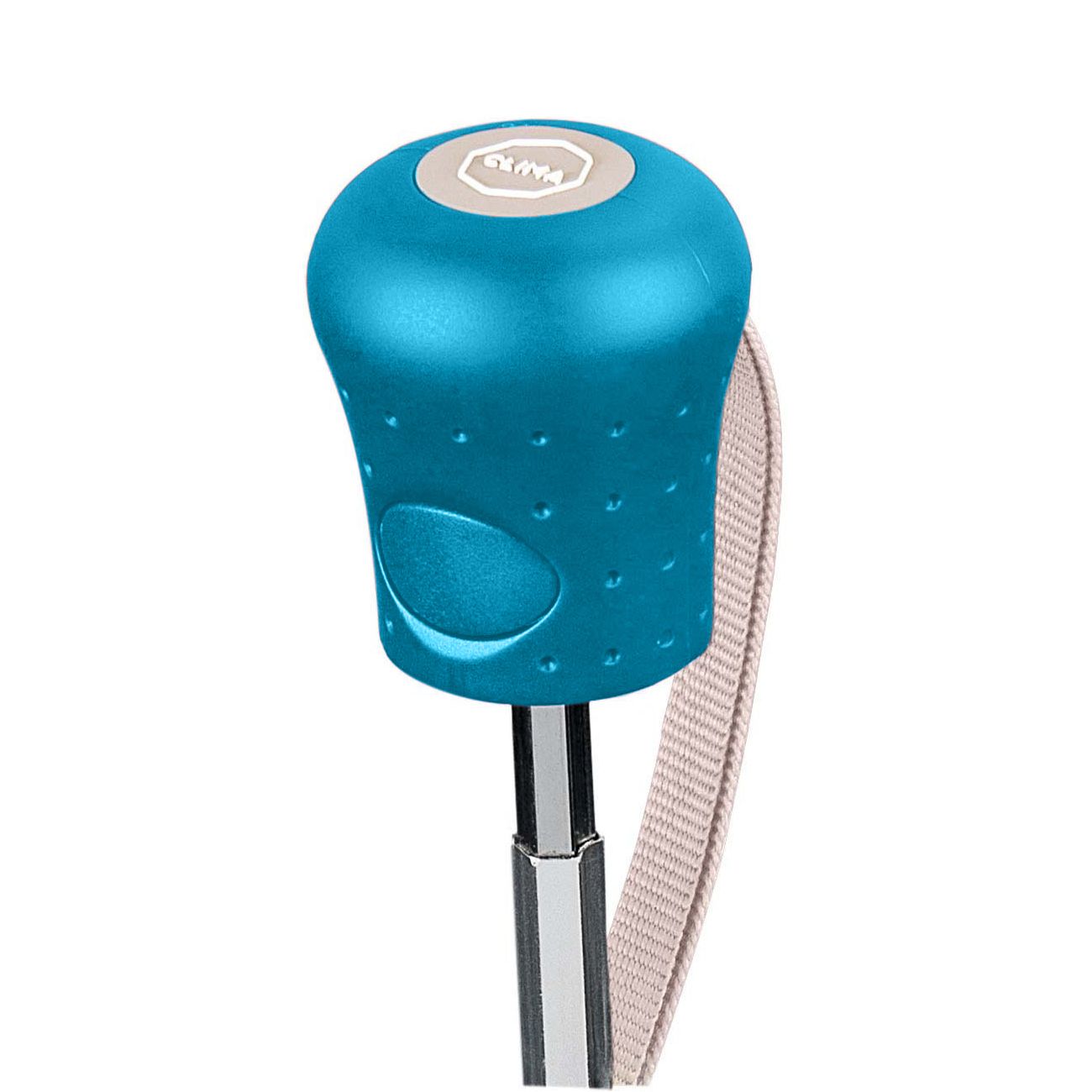 Paraguas Bisetti 3588 puño azul celeste