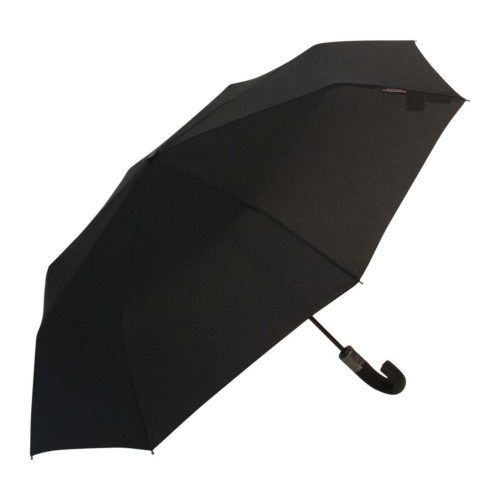 Paraguas plegable de hombre en color negro de M&P 2780 abierto