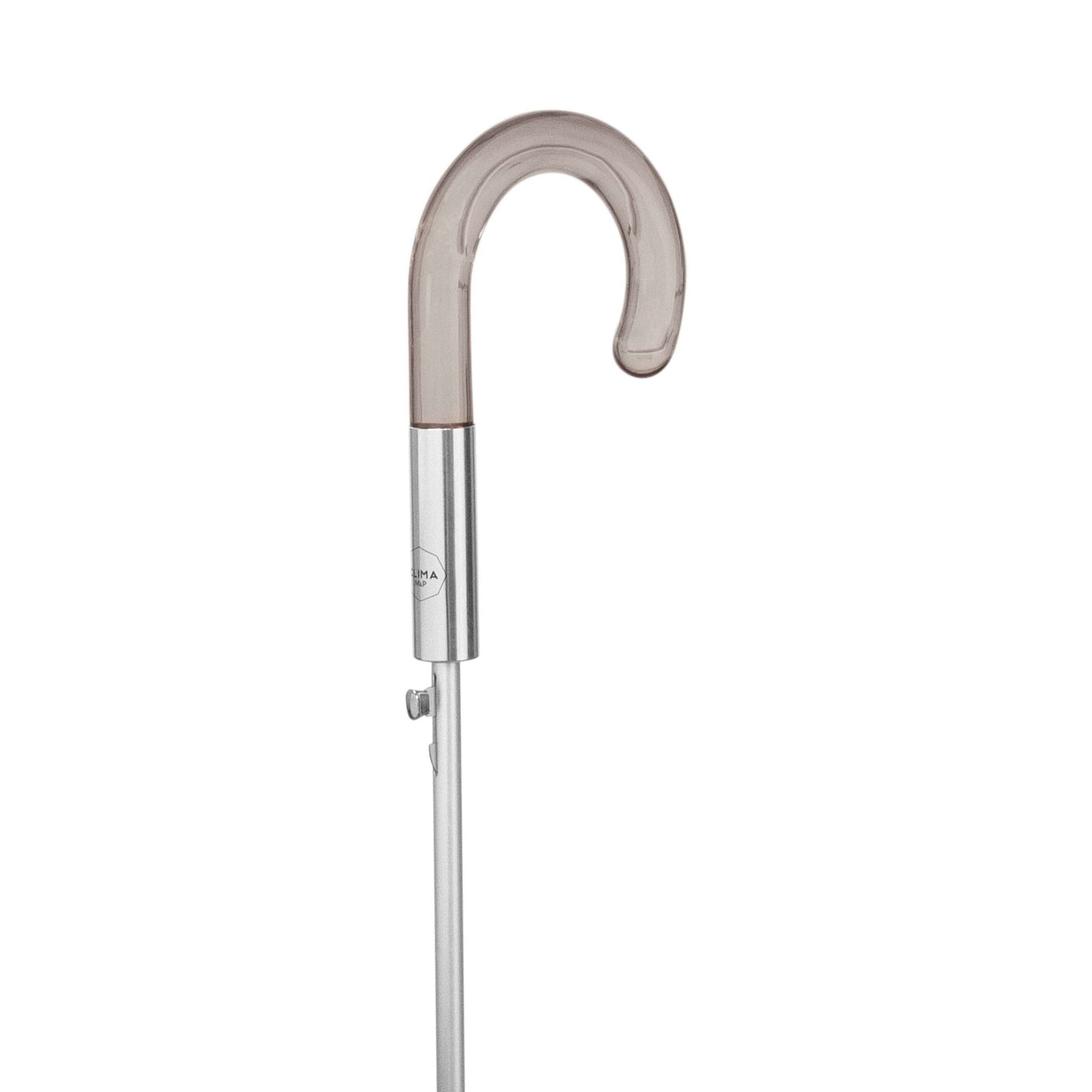 Paraguas largo de mujer color degradé 48210 marrón puño