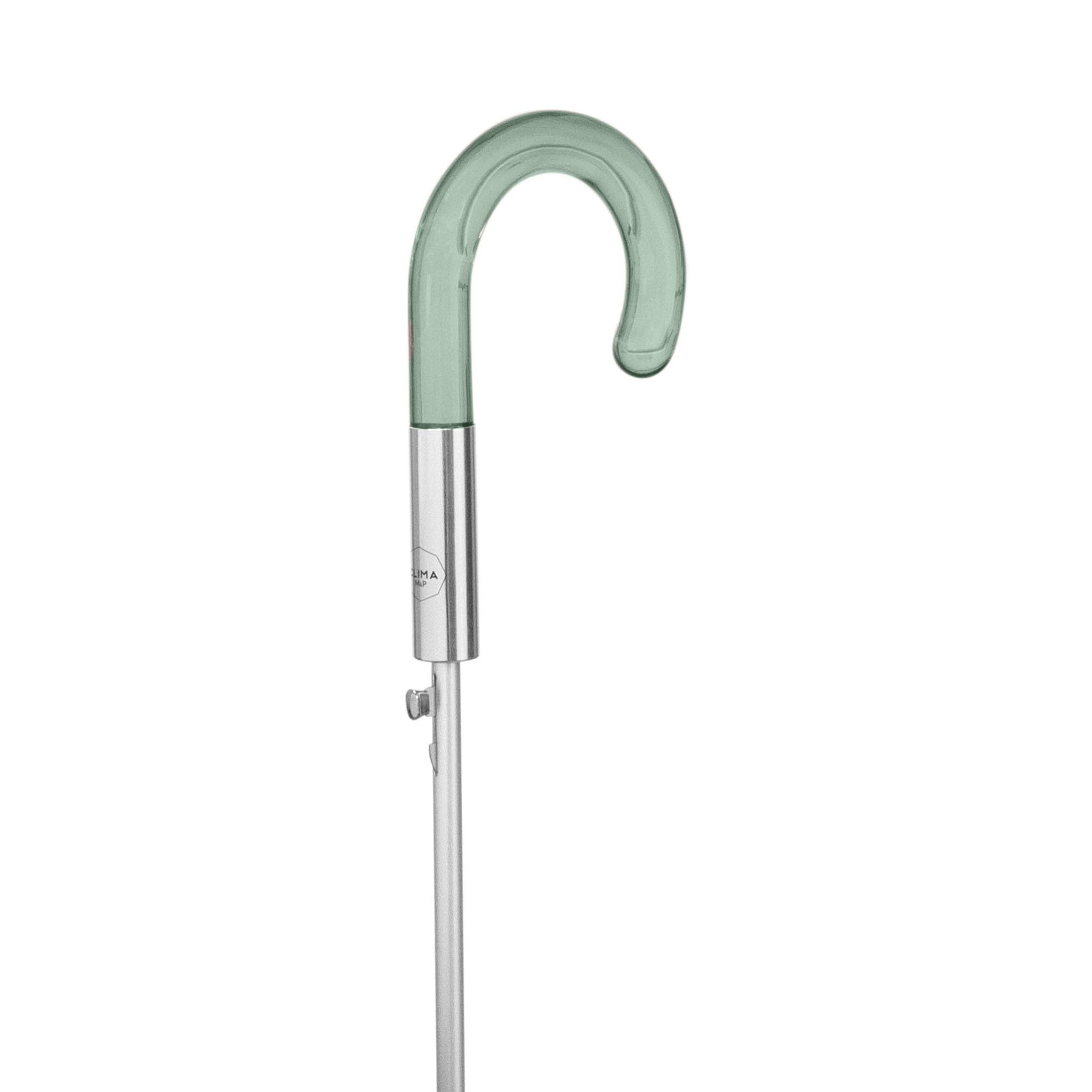 Paraguas largo de mujer color degradé 48210 verde puño