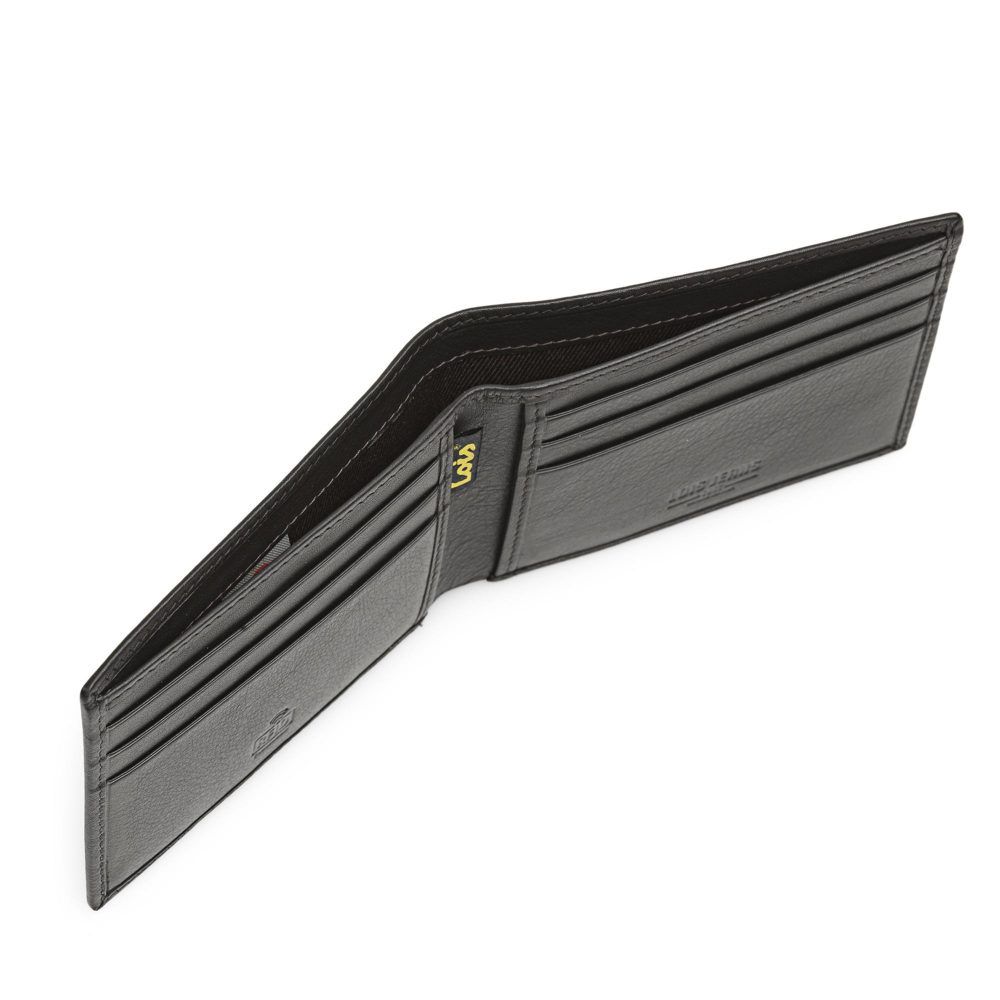 Cartera hombre de piel Lois en marrón billetero