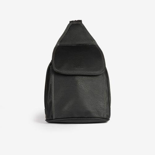 Mochila negra Matties frontal