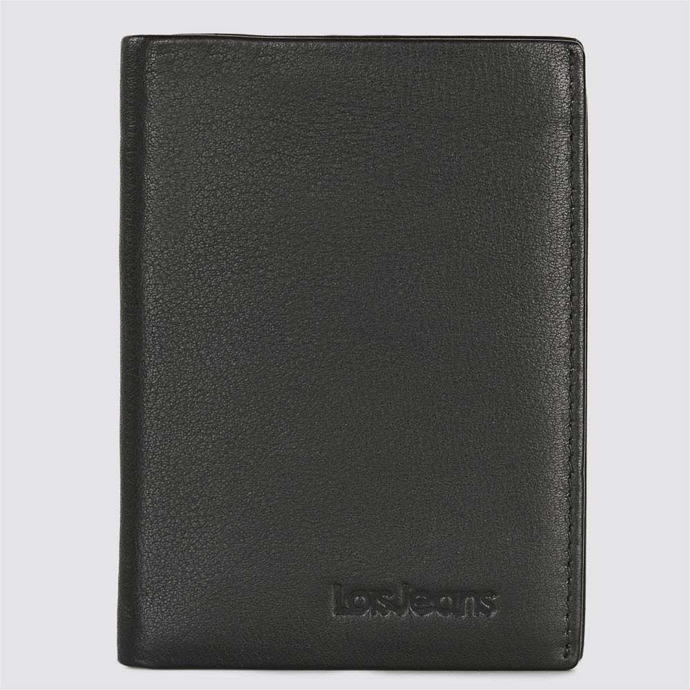 Cartera de hombre Lois negra frontal