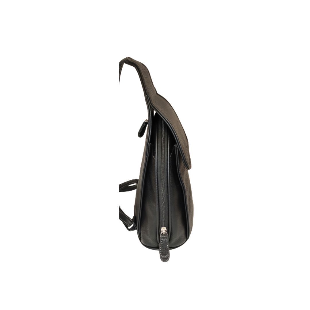 Mochila negra Matties lateral Mochila negra Matties lateral
