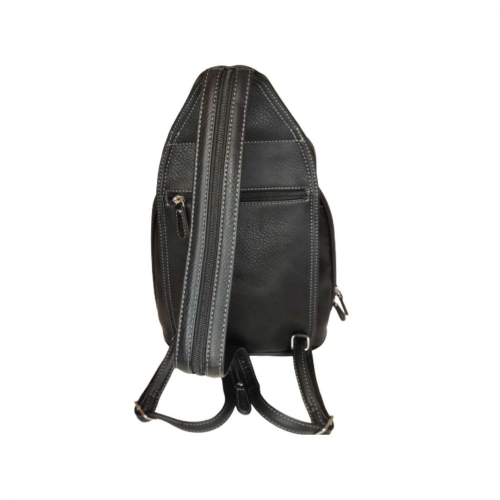 Mochila negra Matties posterior