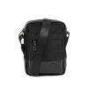 bolso bandolera hombre negro Jaslen frontal bolso bandolera hombre negro Jaslen frontal