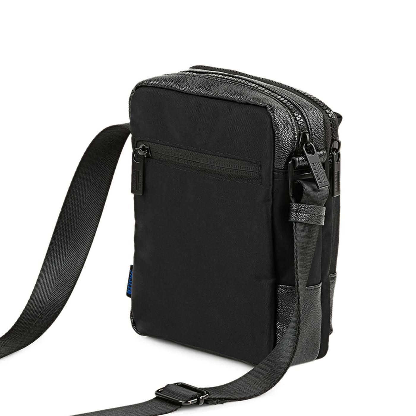 bandolera de hombre Jaslen negro posterior bandolera de hombre Jaslen negro posterior