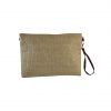 Bolso de rafia de mano con pasamanería Maluca color natural posterior Bolso de rafia de mano con pasamanería Maluca color natural posterior