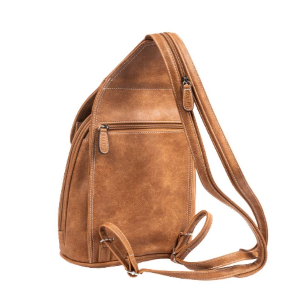 Mochila camel Matties trasera