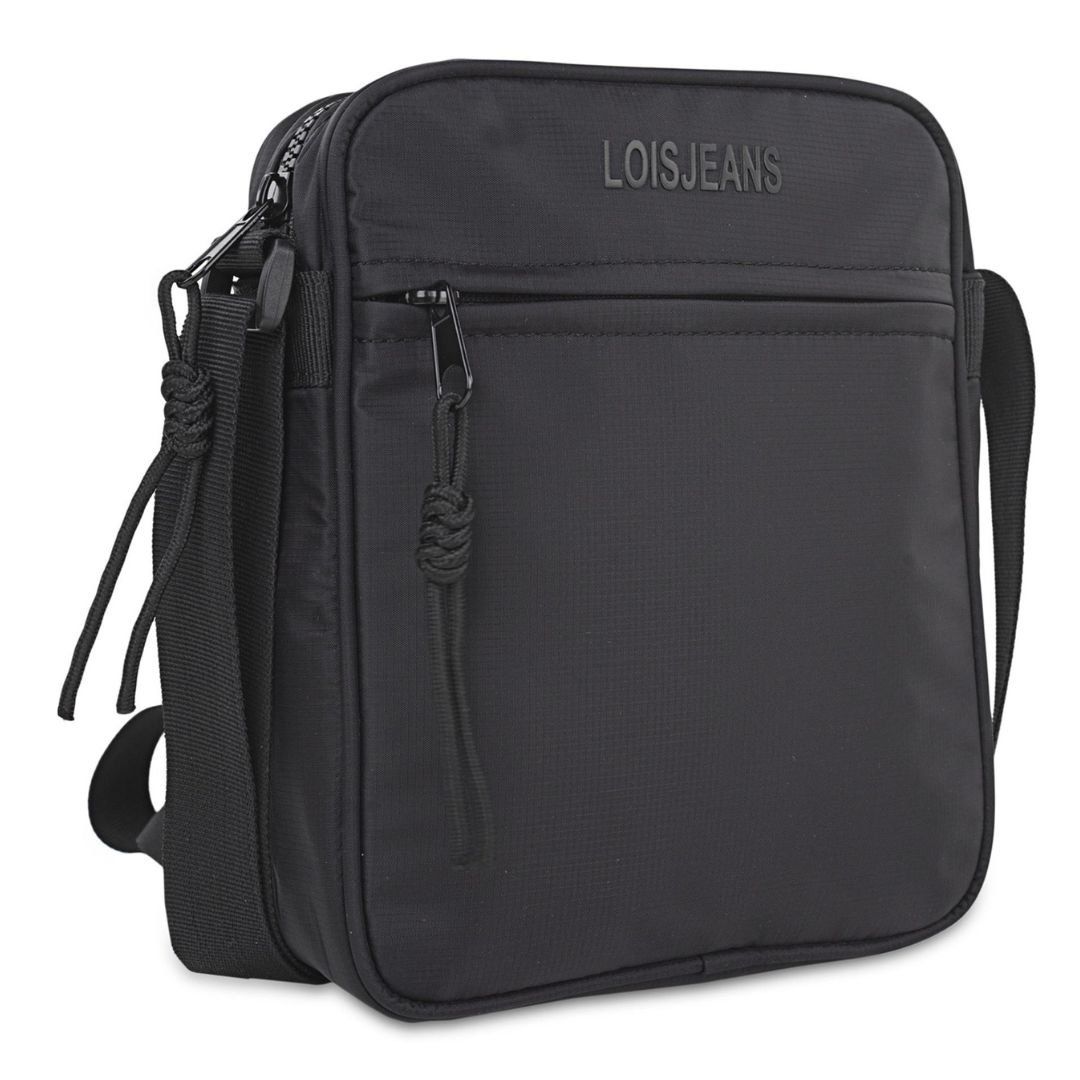 Bolso de hombre de tela Lois frontal Bolso de hombre de tela Lois frontal