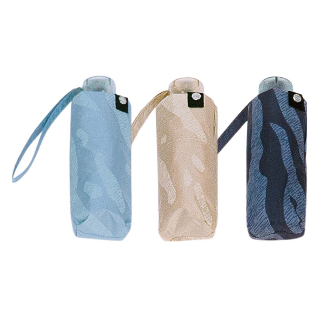 Paraguas plegable de mujer animal print M&P cerrado