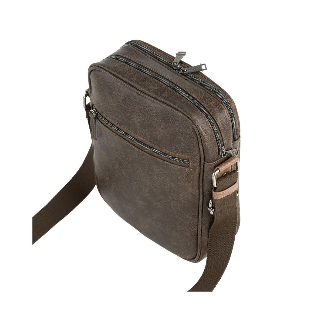 Bandolera de hombre Lois marrón 310226 trasera