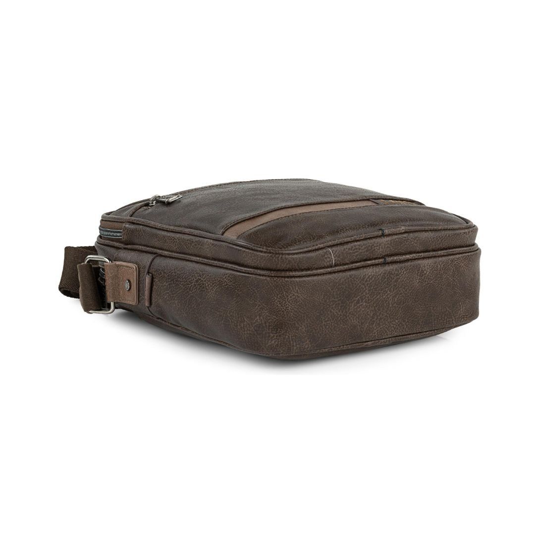 Bandolera de hombre Lois marrón 310226 tumbada