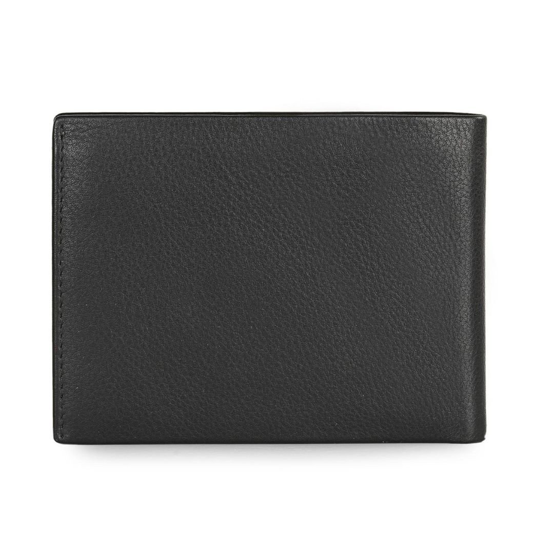 Cartera de piel hombre Lois tipo americano negra trasera Cartera de piel hombre Lois tipo americano negra trasera