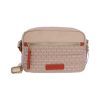 Bolso bandolera beige don algodon frontal