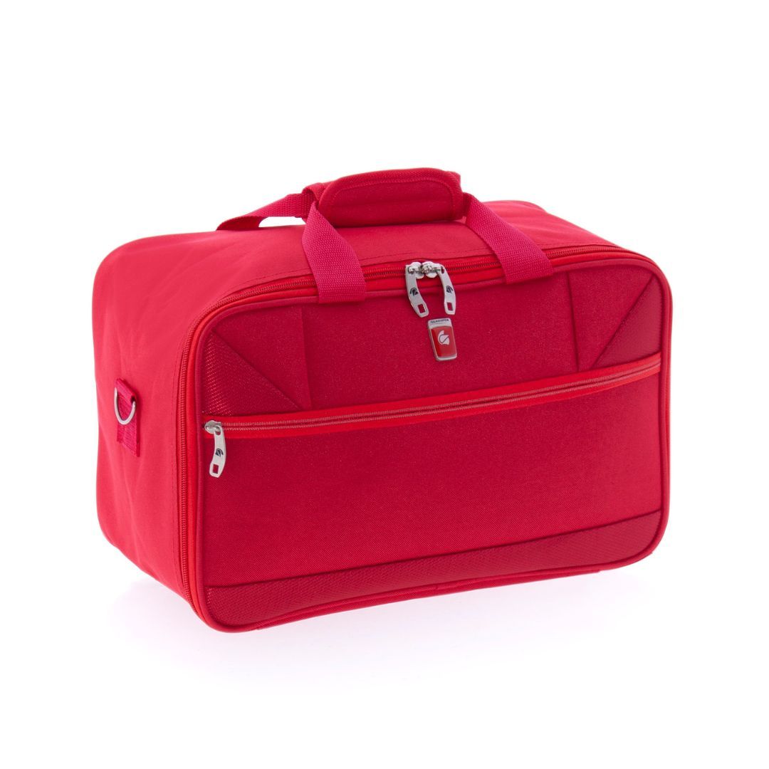 Mochila equipaje de mano bolsa ladeada roja Gladiator