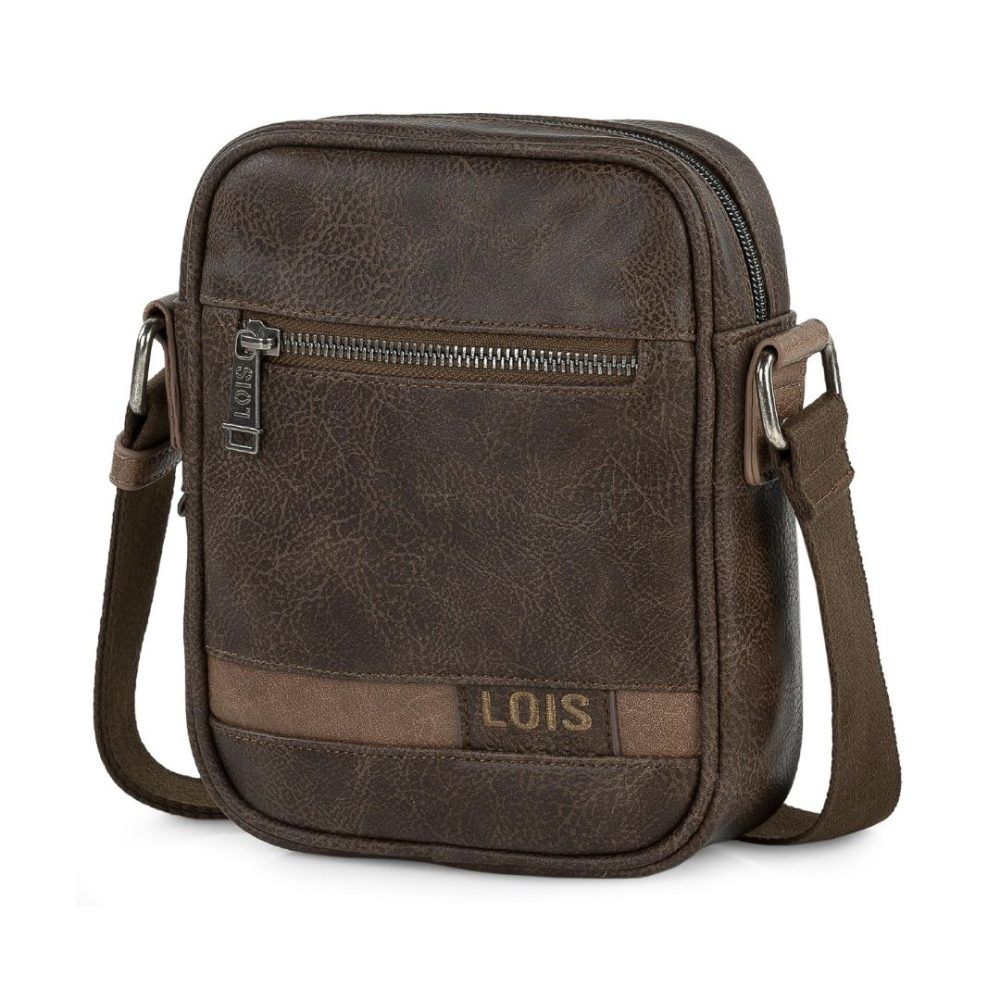 Bandolera de hombre Lois marrón