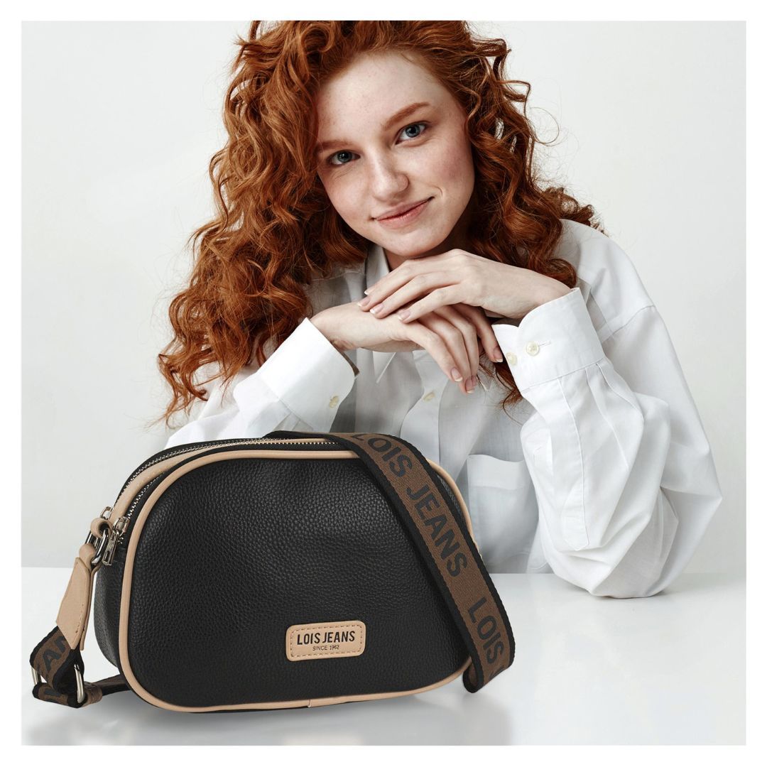 Bolso bandolera doble compartimento Lois modelo Bolso bandolera doble compartimento Lois modelo