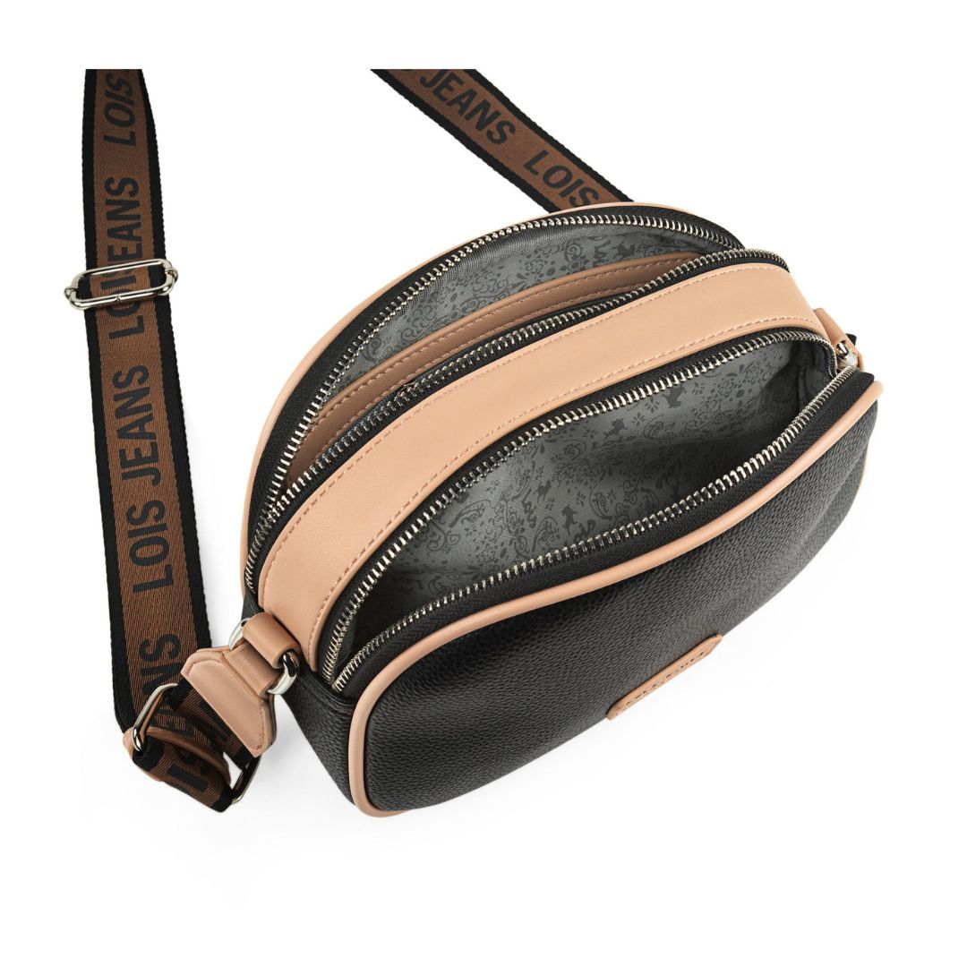 Bolso bandolera doble compartimento Lois interior Bolso bandolera doble compartimento Lois interior