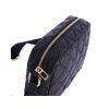 Bolso acolchado con bandolera Don Algodon negro detalle de cremallera Bolso acolchado con bandolera Don Algodon negro detalle de cremallera