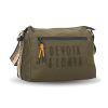 Bolso bandolera de tela Devota y Lomba con logo kaki lateral Bolso bandolera de tela Devota y Lomba con logo kaki lateral