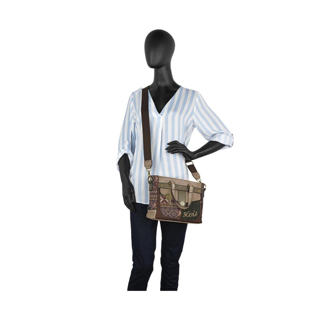 Bolso de mano Lois multicolor probado bandolera Bolso de mano Lois multicolor probado bandolera