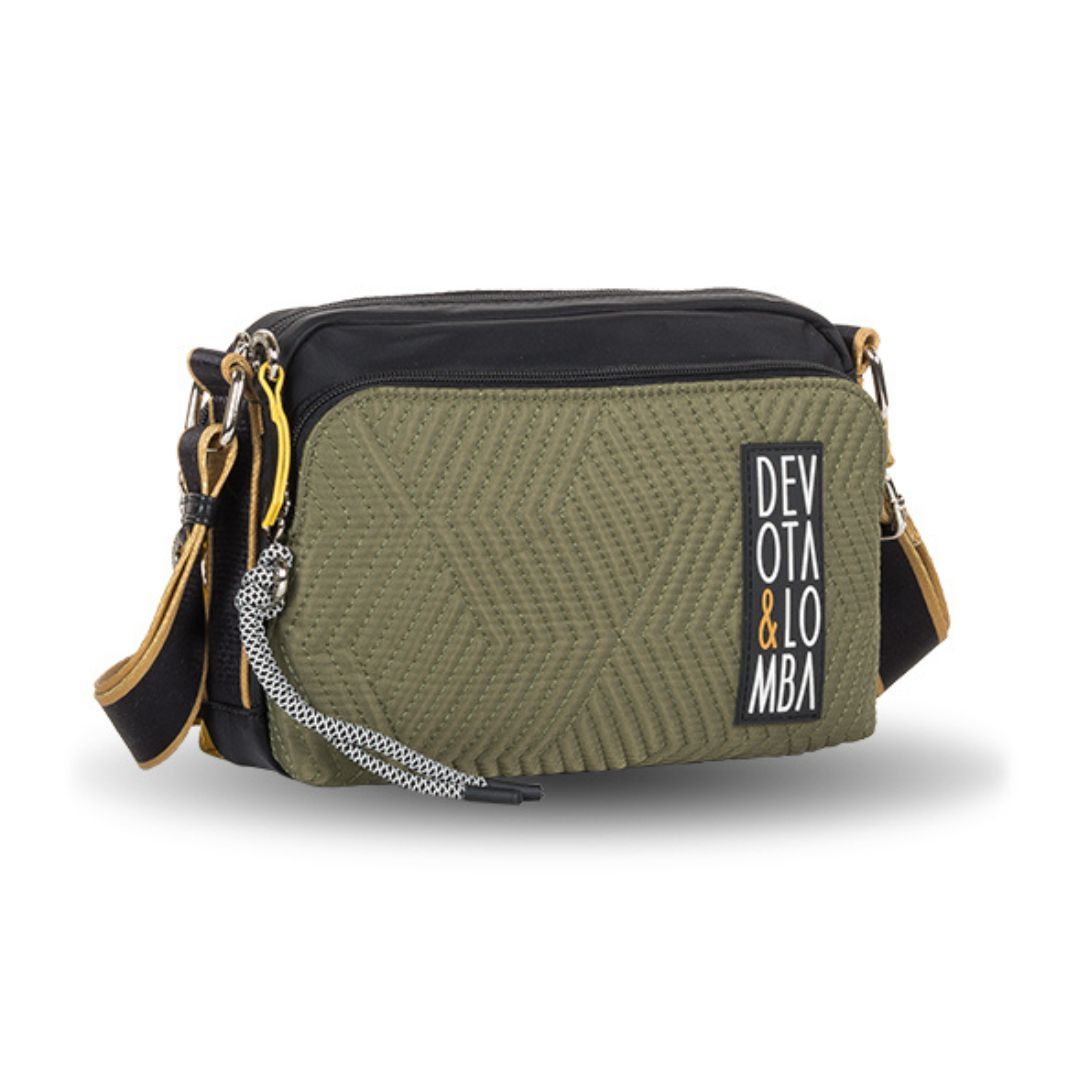 Bandolera pequeña Spell Devota y Lomba negra lateral