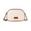 Bolso bandolera doble compartimento Lois beige Bolso bandolera doble compartimento Lois beige