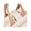 Mochila con asas de mano Matties beige detalle de asas