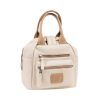 Mochila con asas de mano Matties beige frontal