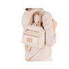 Mochila con asas de mano Matties beige probado