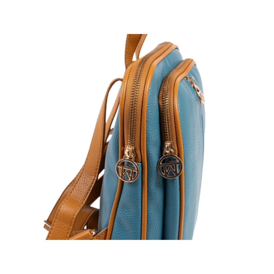 Bandolera azul Matties lateral Bandolera azul Matties lateral
