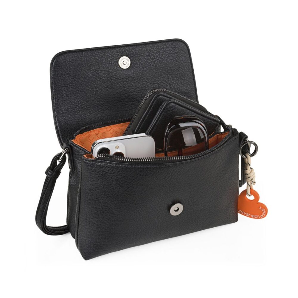 Bolso bandolera Lois con solapa capacidad interior