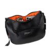 Bolso bandolera Lois góndola negro trasera Bolso bandolera Lois góndola negro trasera