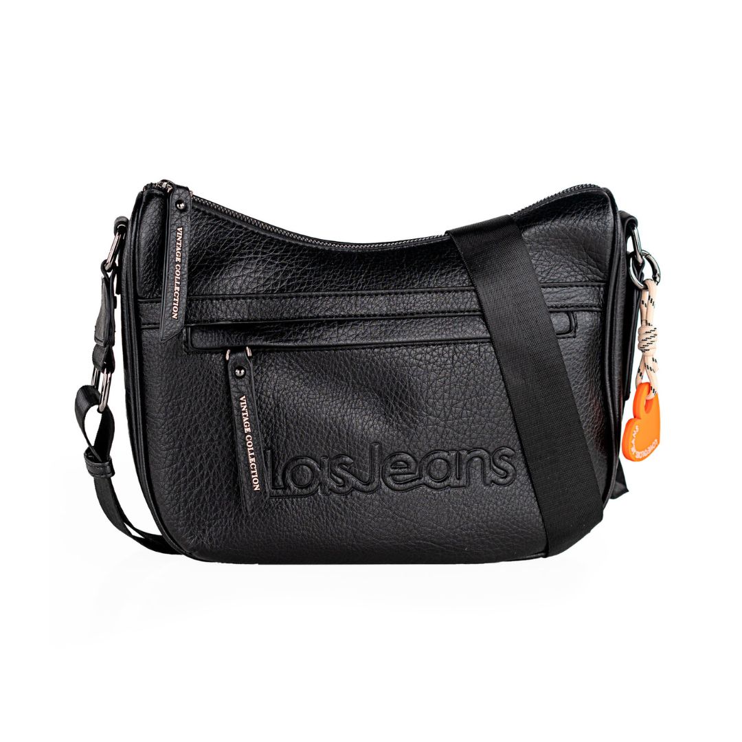 Bolso bandolera Lois góndola negro Bolso bandolera Lois góndola negro