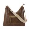 Bolso de hombro Lois marrón detalle de correa Bolso de hombro Lois marrón detalle de correa