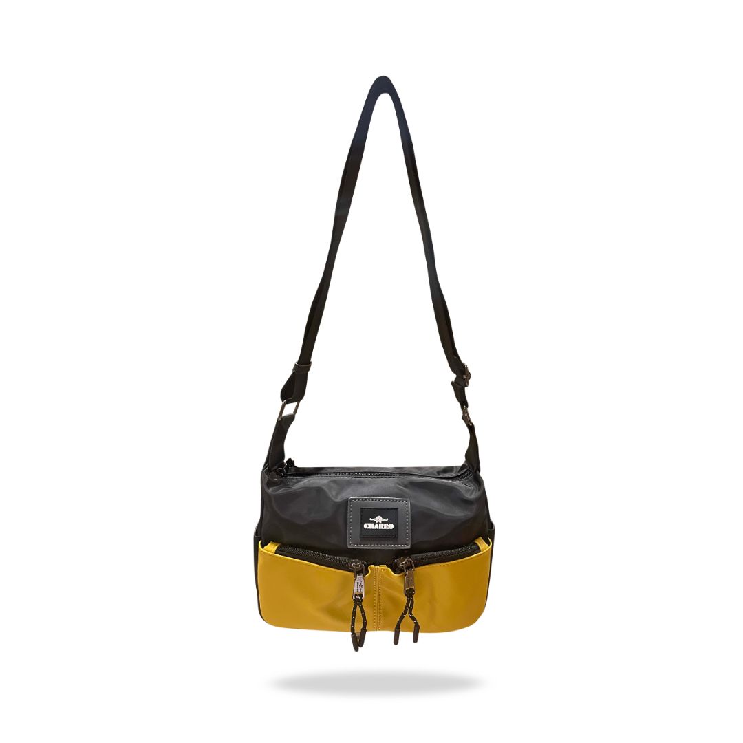 Bandolera El Charro negra mujer frontal Bandolera El Charro negra mujer frontal